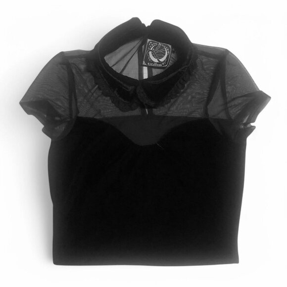 Killstar Rae Crop Top - Picture 3 of 5